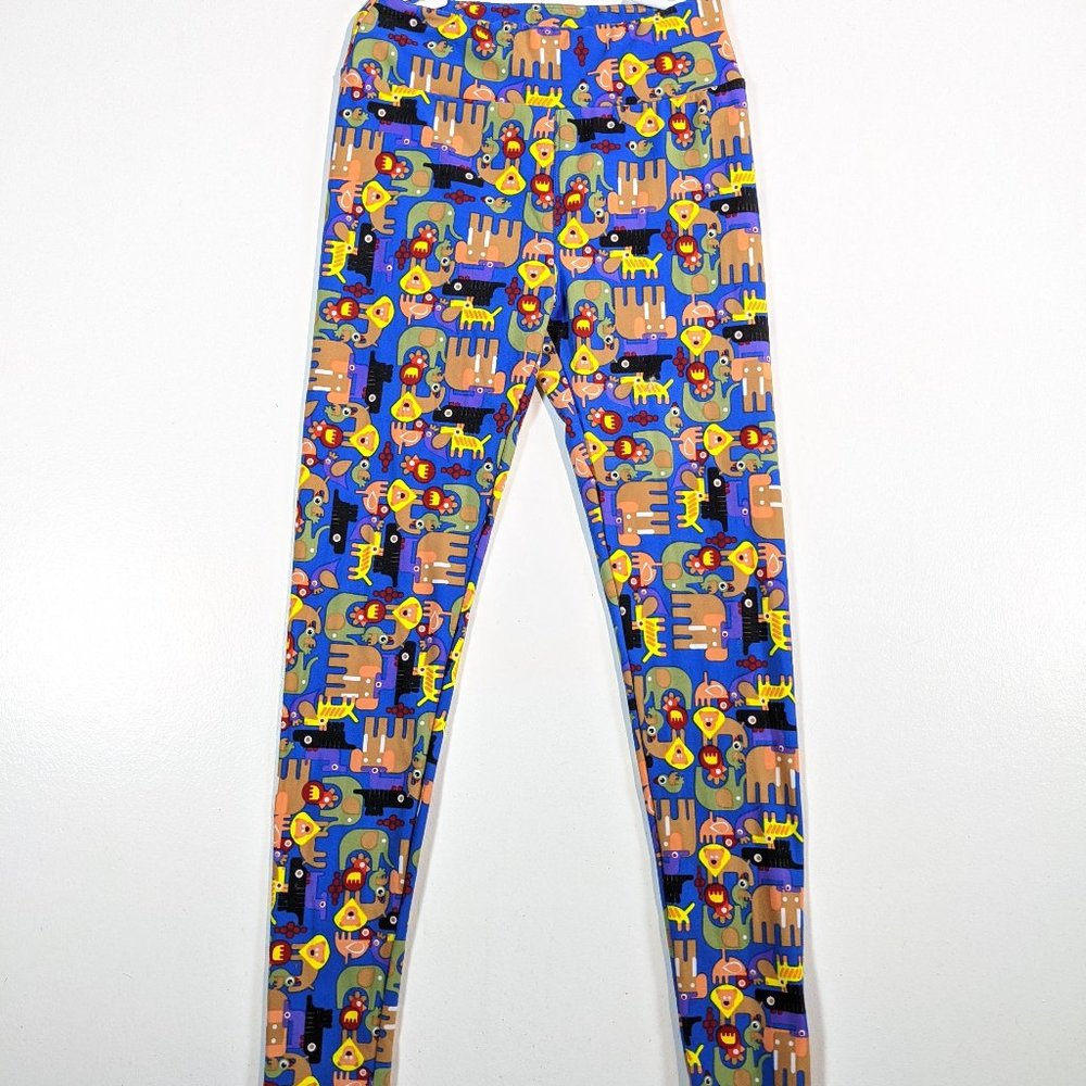 LuLaRoe Leggings Animals Design Print Women's OS